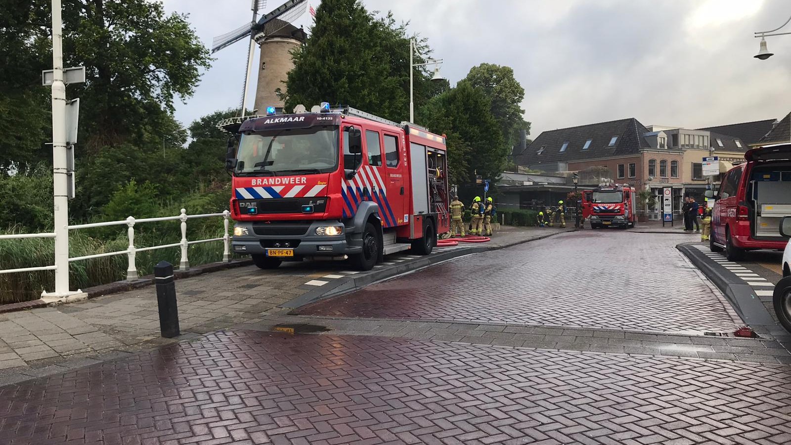Brand in parkeergarage Alkmaar