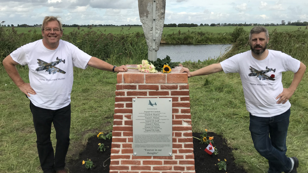 Halifax monument in Muiden