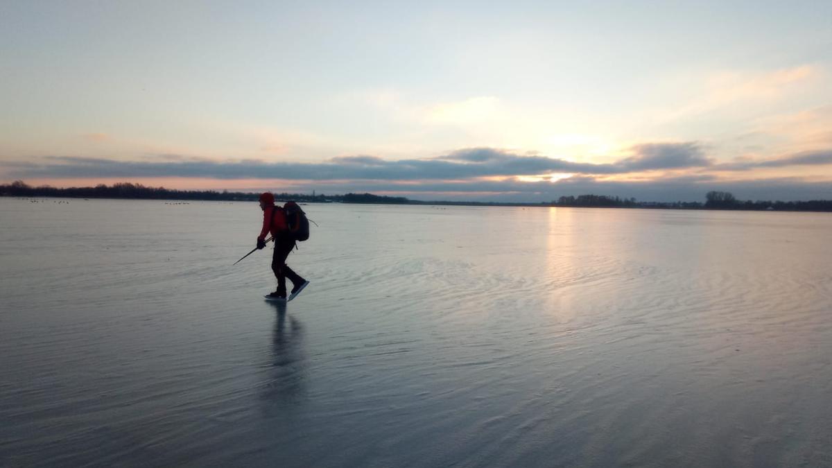 Dankzij ervaring in Zweden is Rob vaak als eerste op het ijs: 'Luisteren naar de toon'