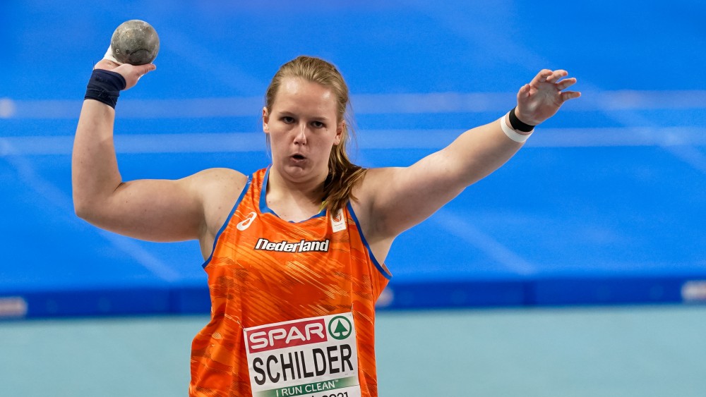 Volendamse Jessica Schilder Europees kampioen kogelstoten Onder23 NH