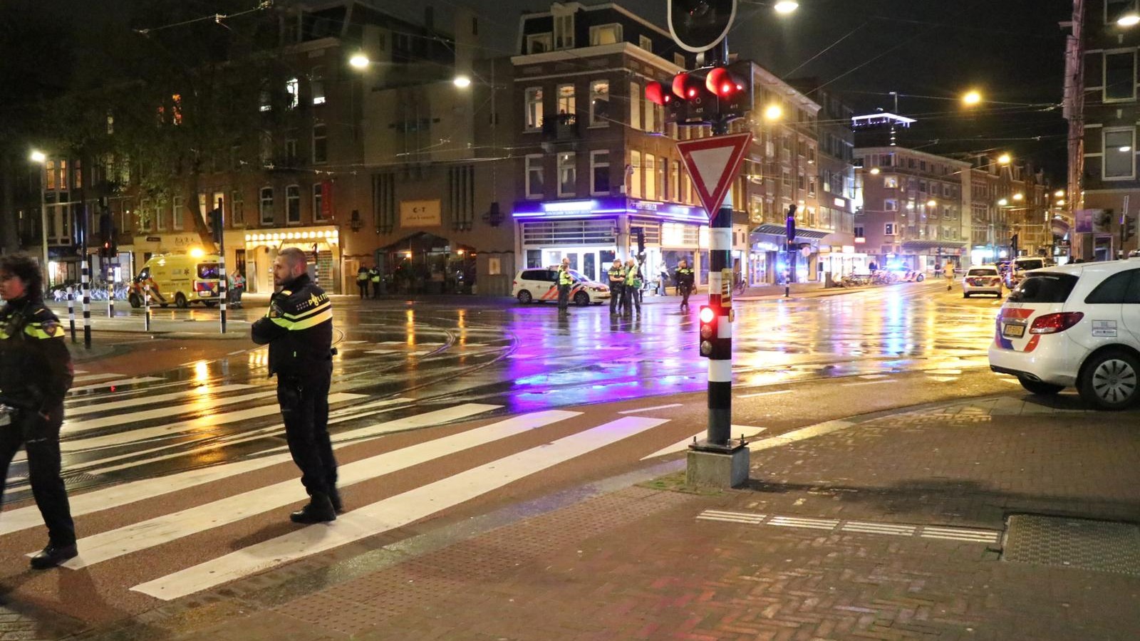 Steekpartij in Amsterdam