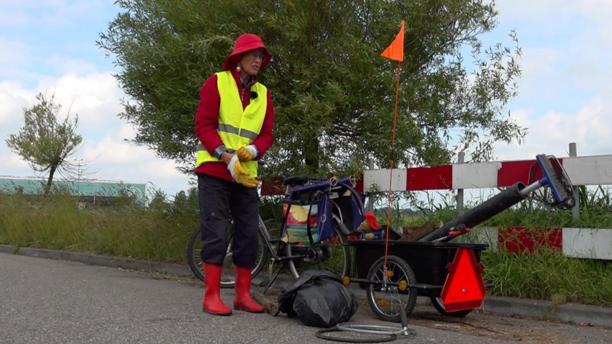 Anne raapt wekelijks vele kilo’s zwerfvuil: 