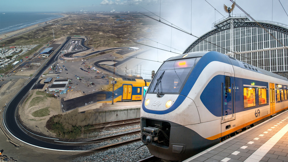 NS to run extra trains between Amsterdam Centraal and Zandvoort during Formula 1