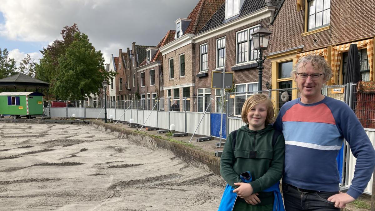 Uniek plaatje: Kolksluis Spaarndam ligt vol met zand