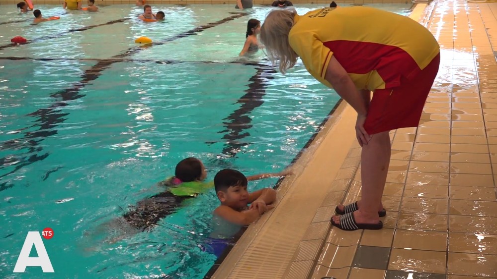Adults with city pass can also get swimming lessons for one euro