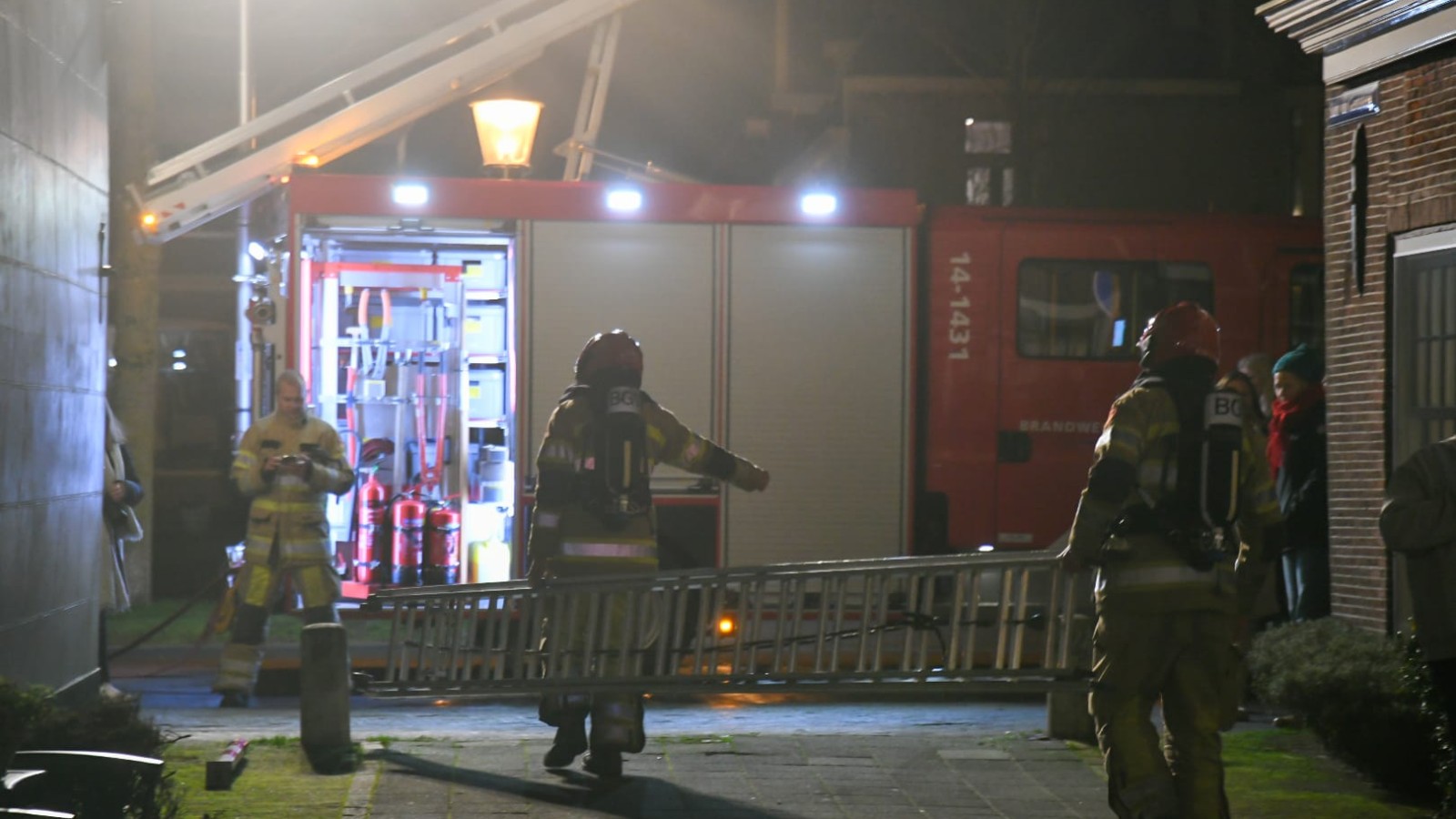  Brand in wijkcentrum Weesp