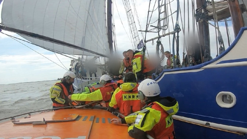 Medische evacuatie vanaf een Charterschip