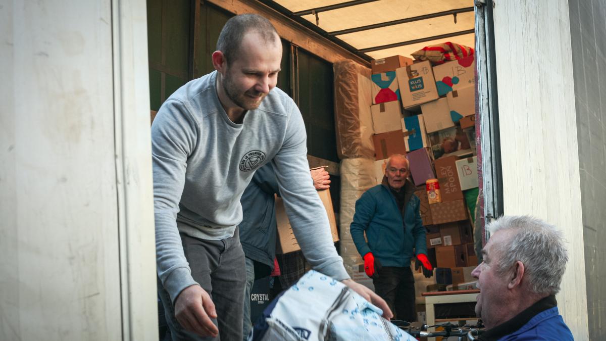 Van De Rijp tot Hensbroek: goederen massaal gedoneerd aan stichting voor Oekraïne