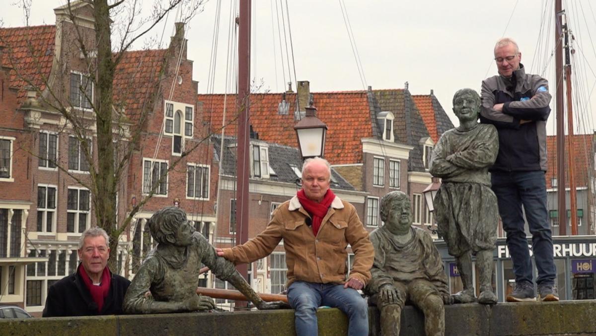 Gerard stond 16 middagen model voor beeld Hajo van Scheepsjongens van Bontekoe