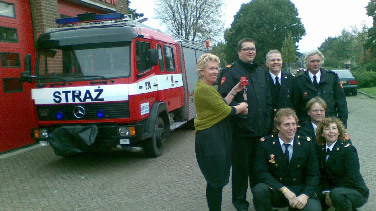 Graft-De Rijp brengt brandweerwagen naar Polen