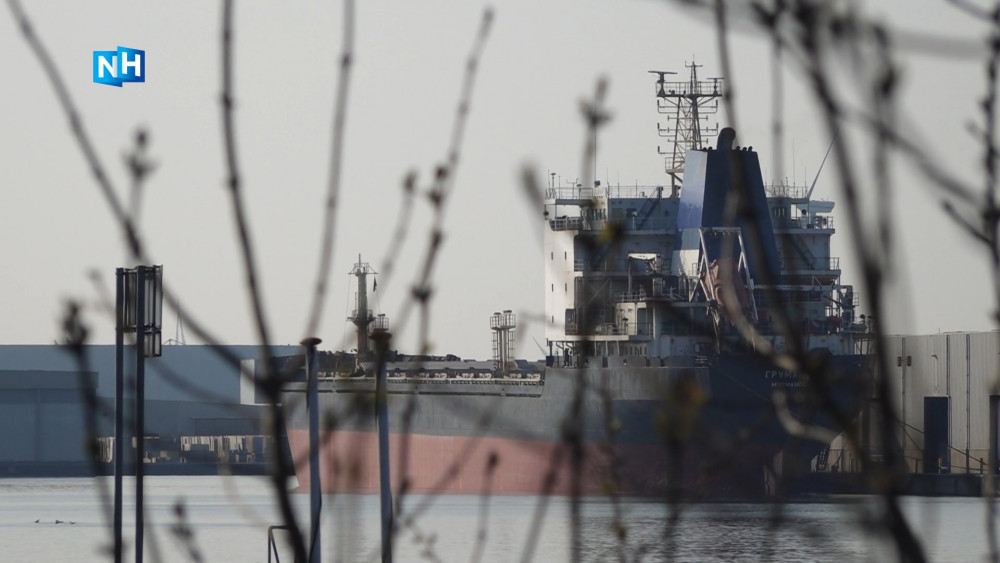 Russian crew stuck in Amsterdam port: “They had a really hard time”