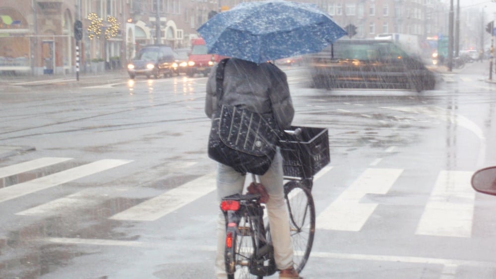 Dit weekend kans op (natte) sneeuw