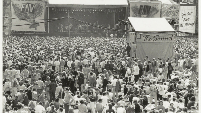 Bevrijdingspop 1993 in de Haarlemmerhout