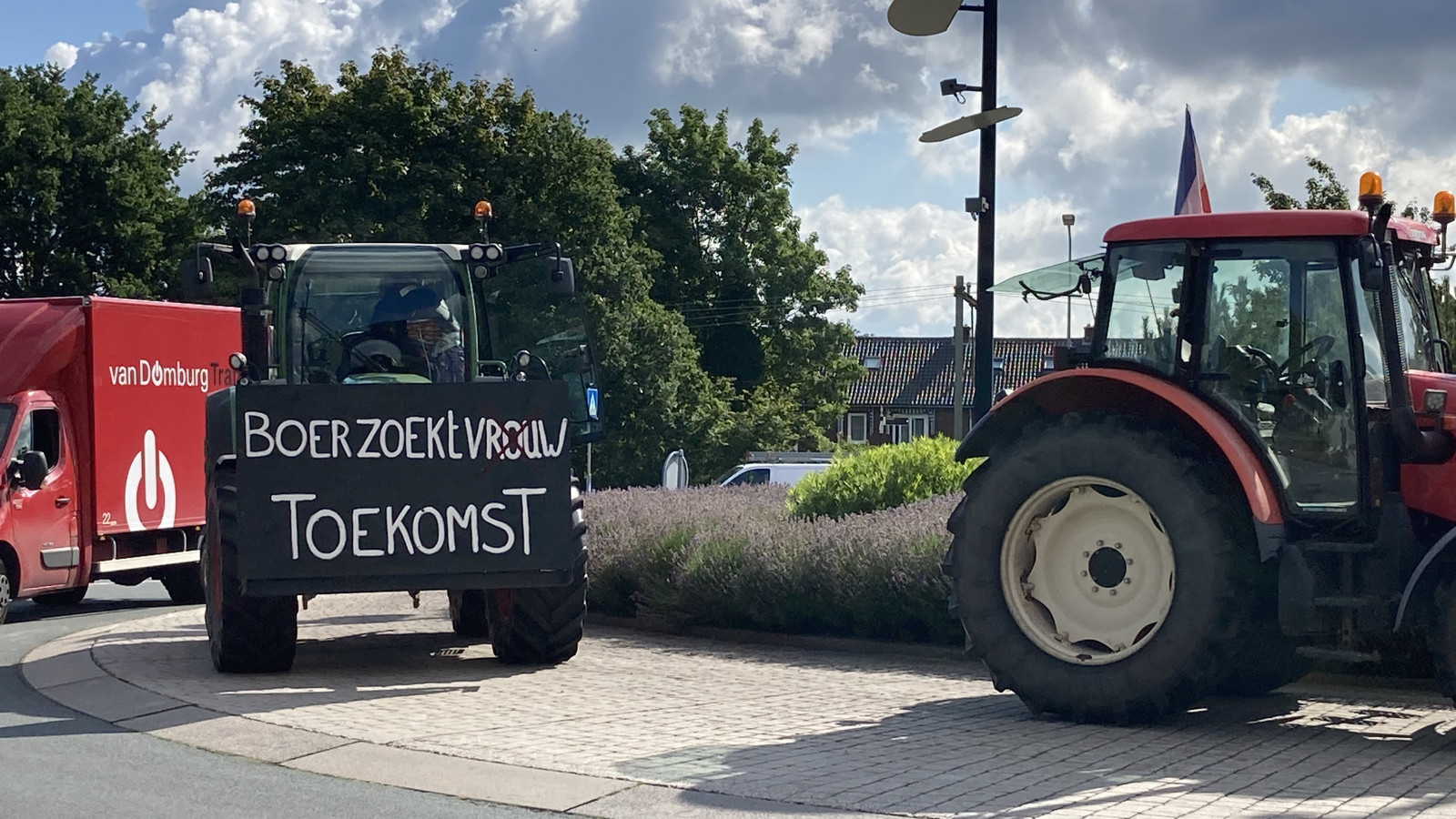 Boerenprotest Mediapark Hilversum
