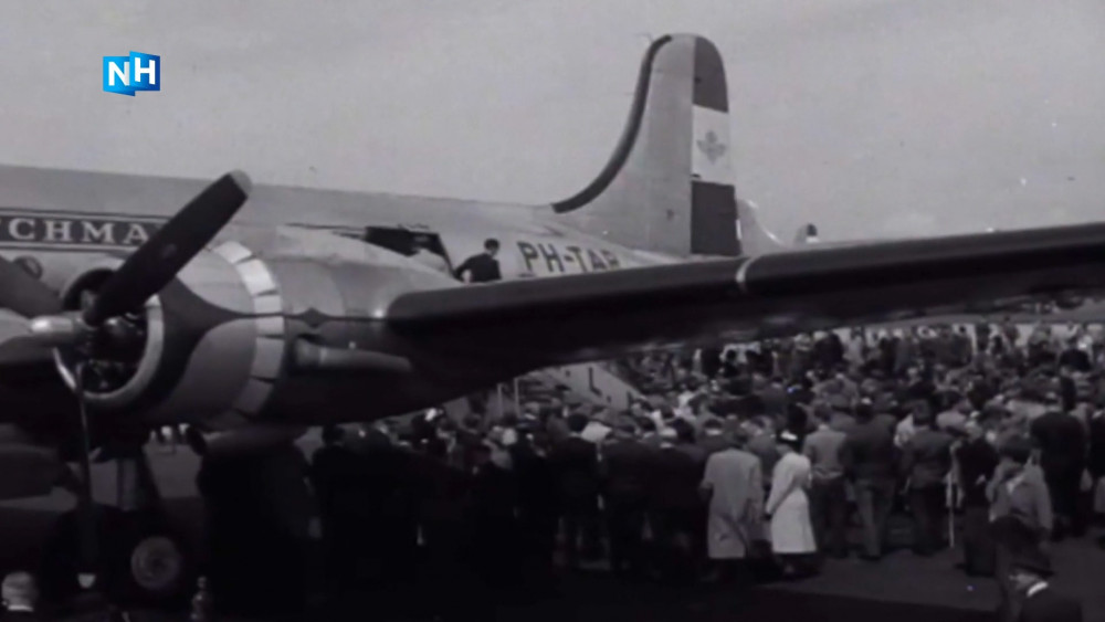 Nostalgia in the air: first KLM flight from Schiphol to New York