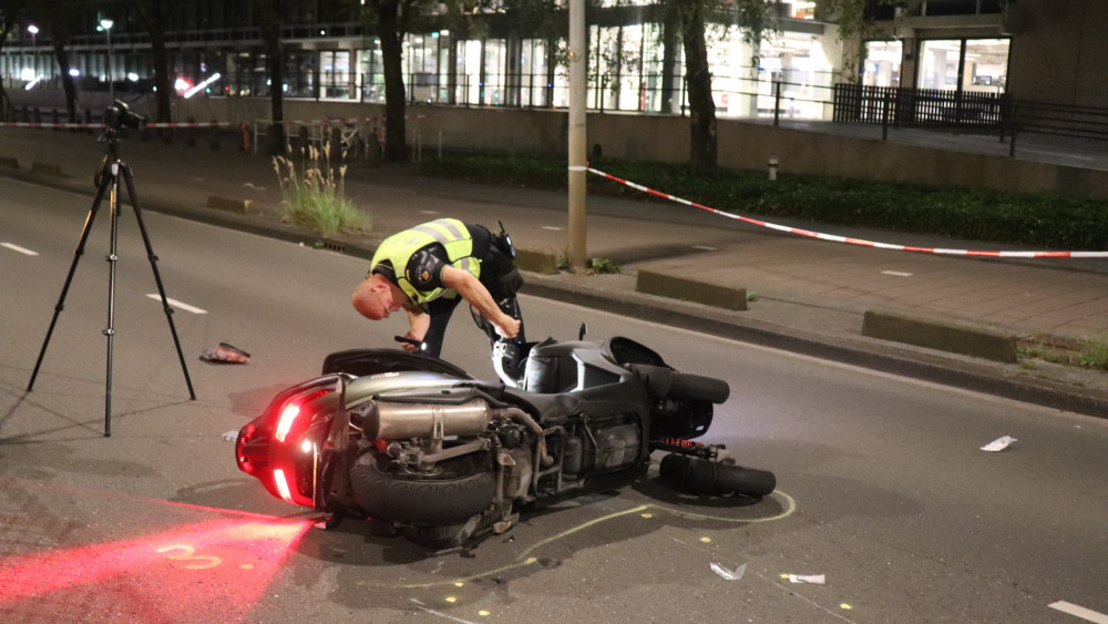 Motorrijder om het leven gekomen bij ongeval op de De Boelelaan.