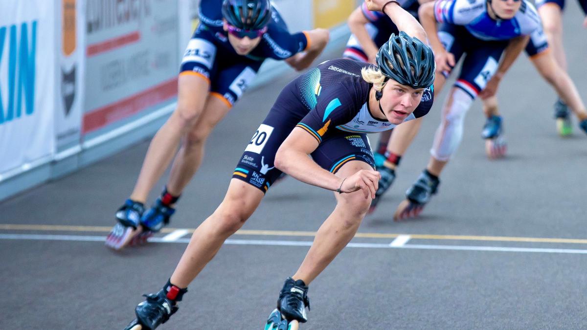 Na twee uur chaos hoort Chris uit Hauwert het alsnog: hij is Europees kampioen skeeleren