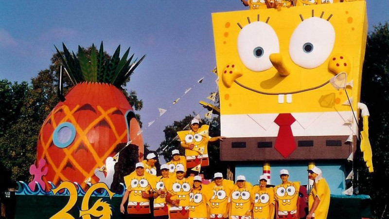 'Spongebob' uit Kermisoptocht 2004