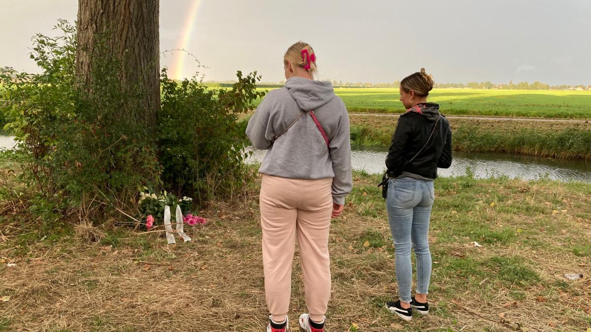 Plots verschijnt een regenboog bij vindplaats Sumanta: 