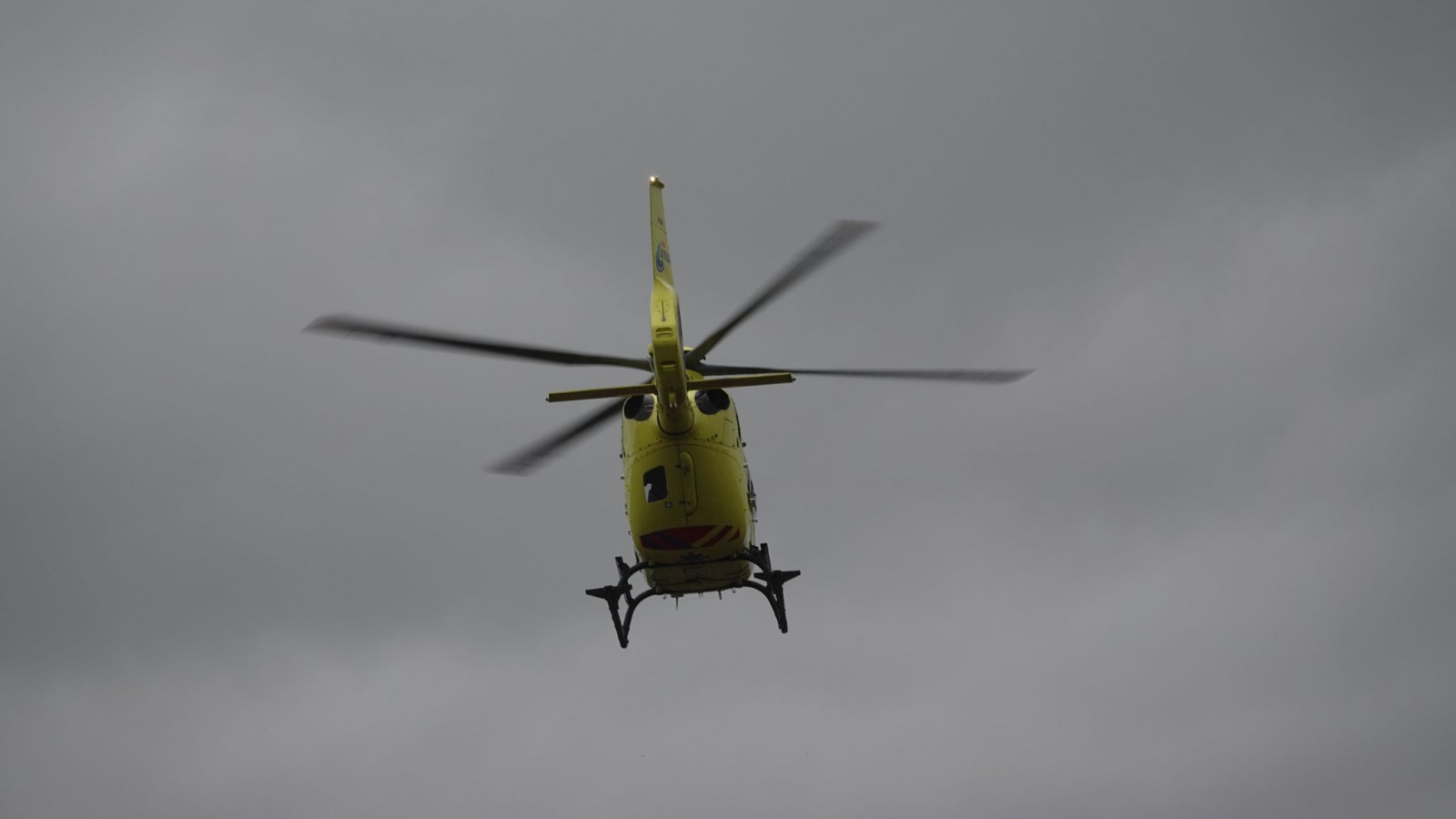 Traumahelikopter bij groot ongeluk Middenmeer