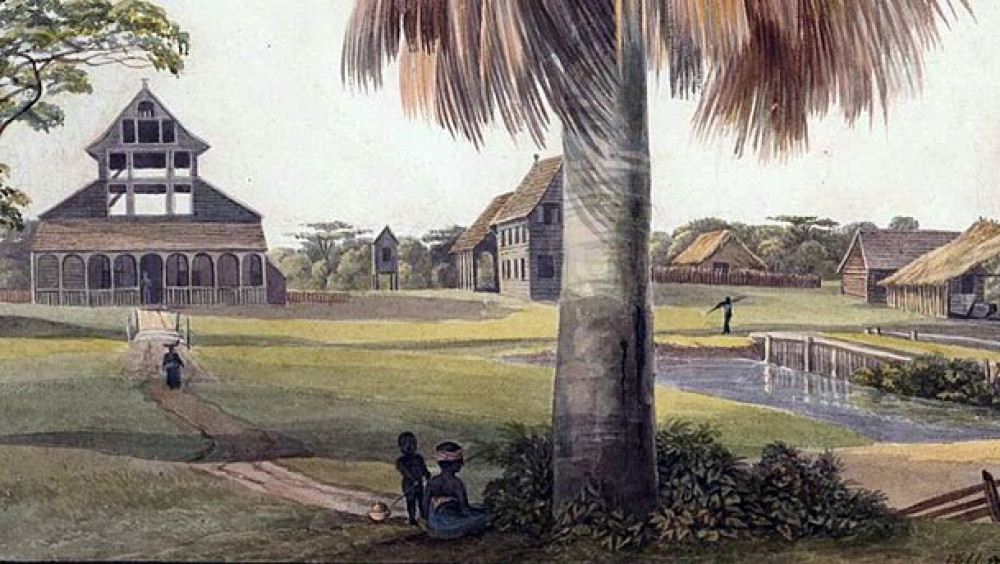Plantage Alkmaar in Suriname
