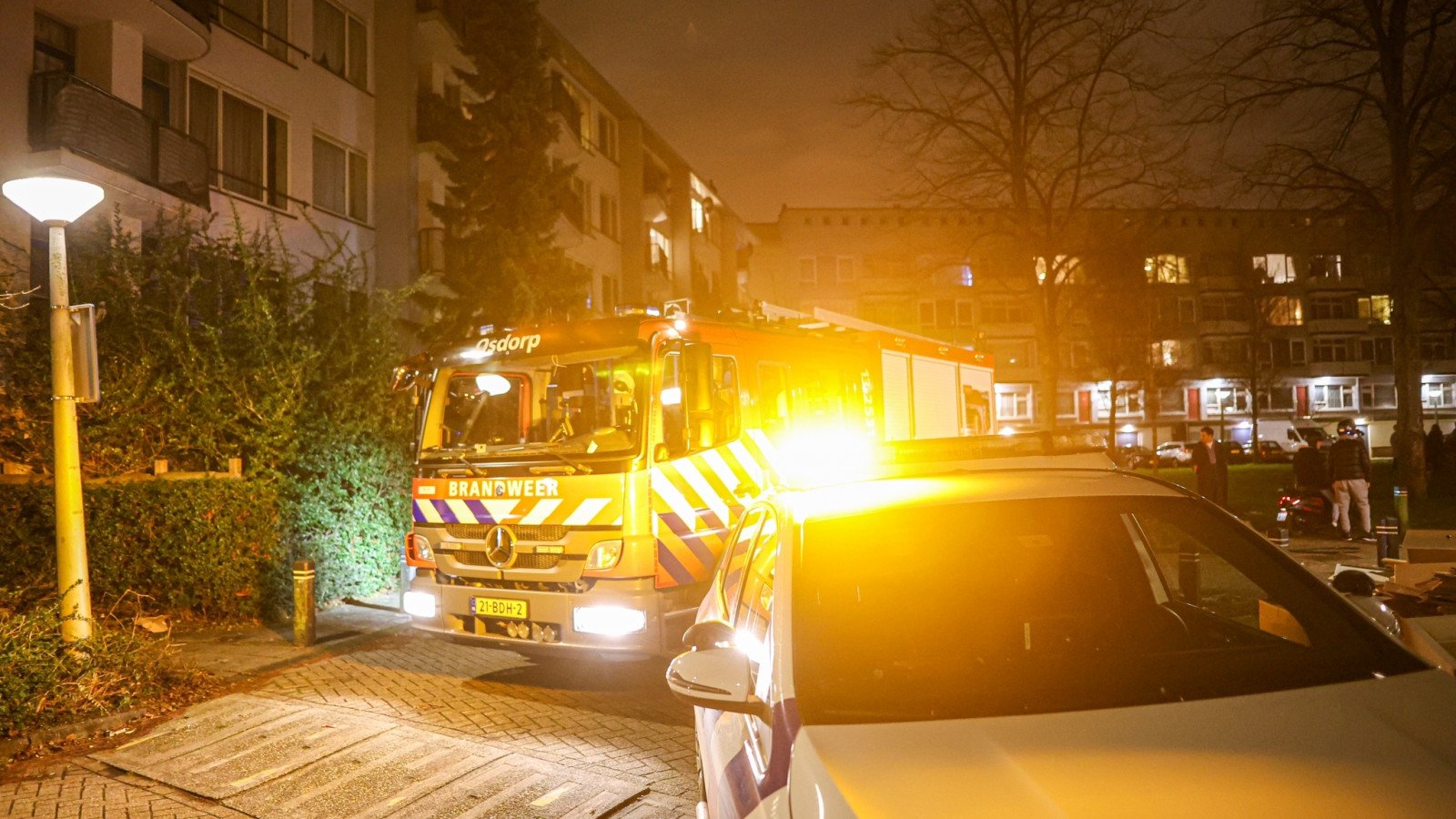 Woningbrand in Nieuw-West