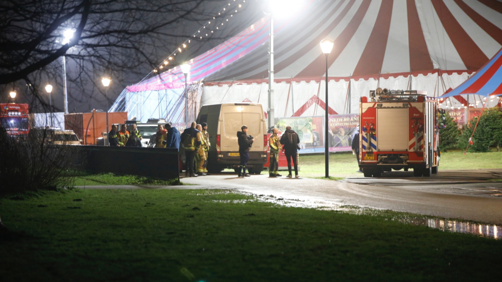 Artist injured after an accident in a circus in Haarlem