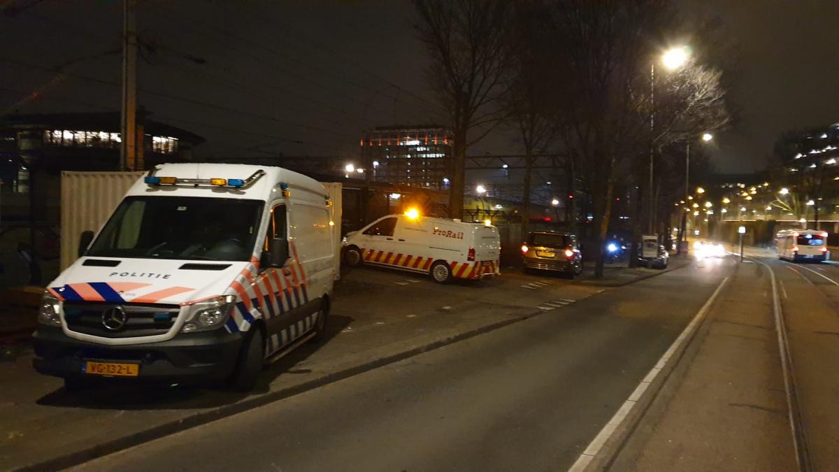 Geen treinen tussen Centraal Station en station Sloterdijk na aanrijding