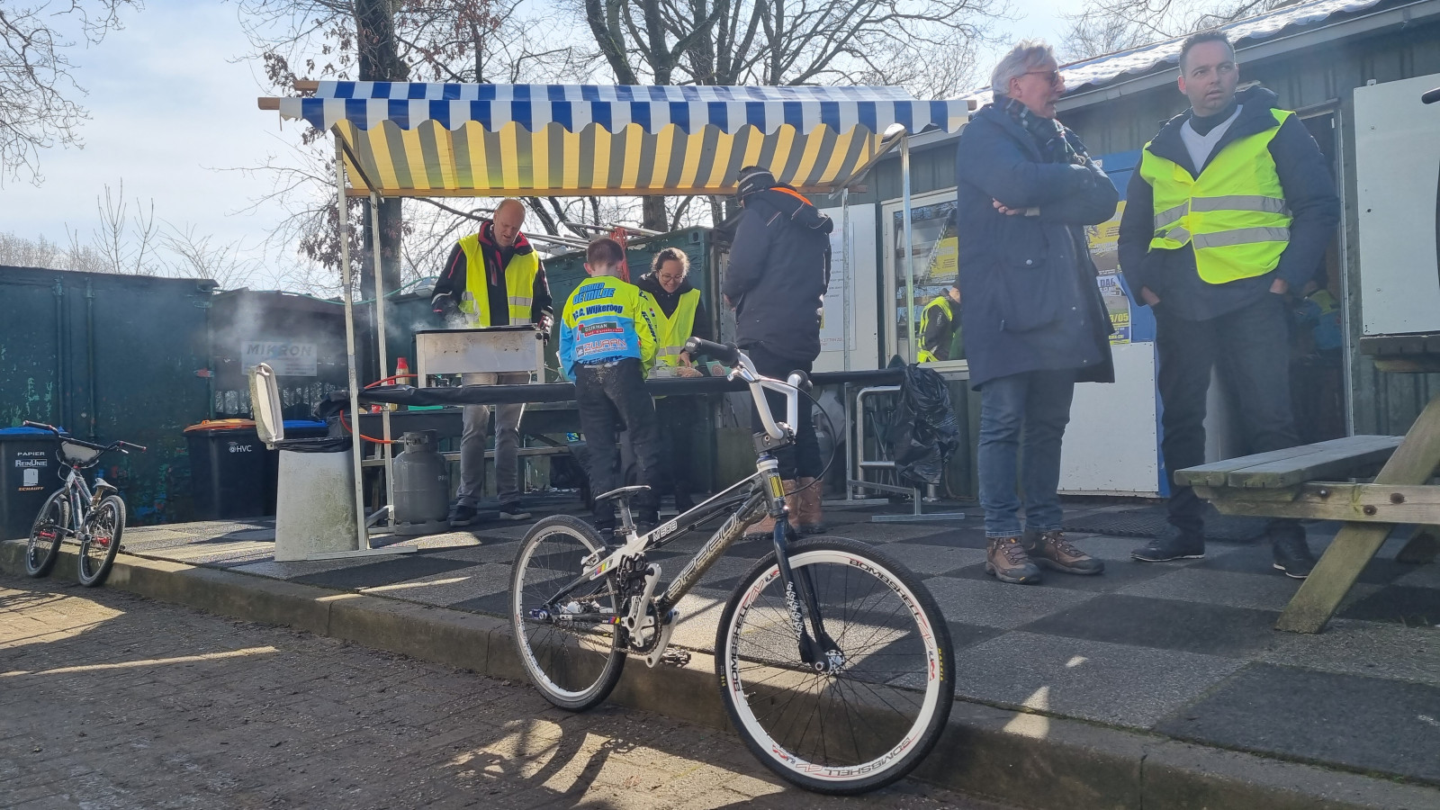 Opening fietscrossbaan Wijkeroog