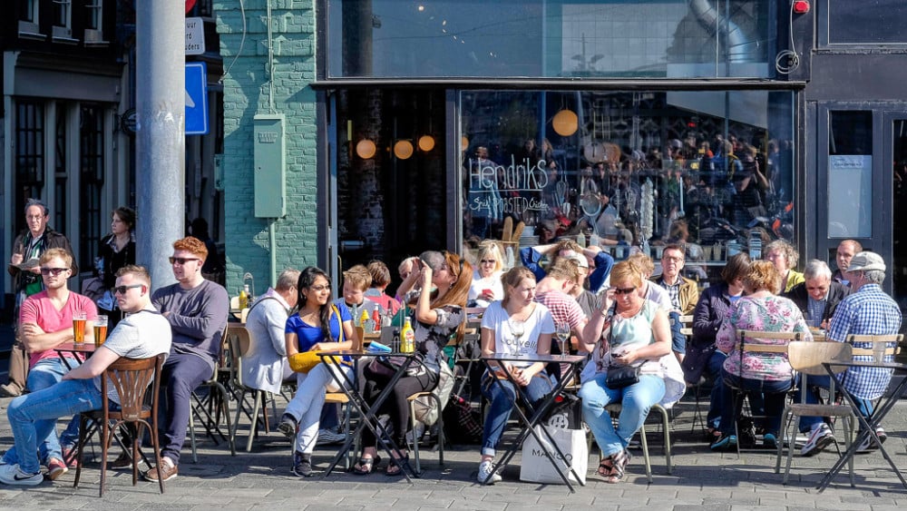 Op deze dagen kun je weer gaan genieten van de zon op het terras