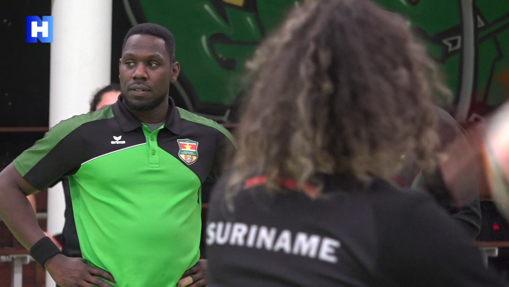 Evan Carsters is the driving force behind the Corfes Suriname football team