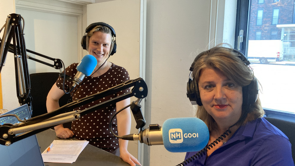 Kinderarts Carole in gesprek met Rachel Morssink bij NH Gooi Spreekuur