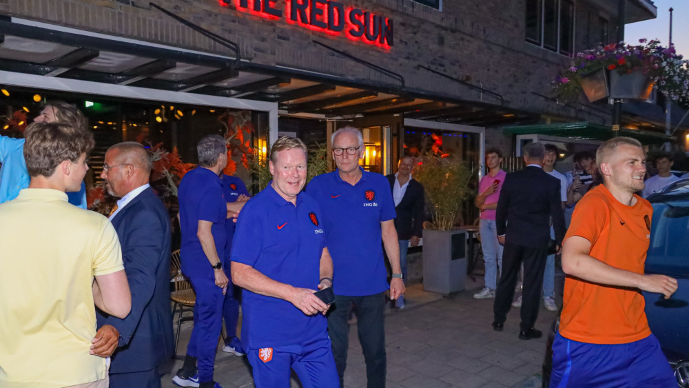 Nederlands elftal in Blaricum