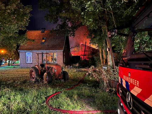 Verwoestende Brand Op Texel Loods In Vlammen Opgegaan Op Zelfde Moment Brand In Den Helder 7362