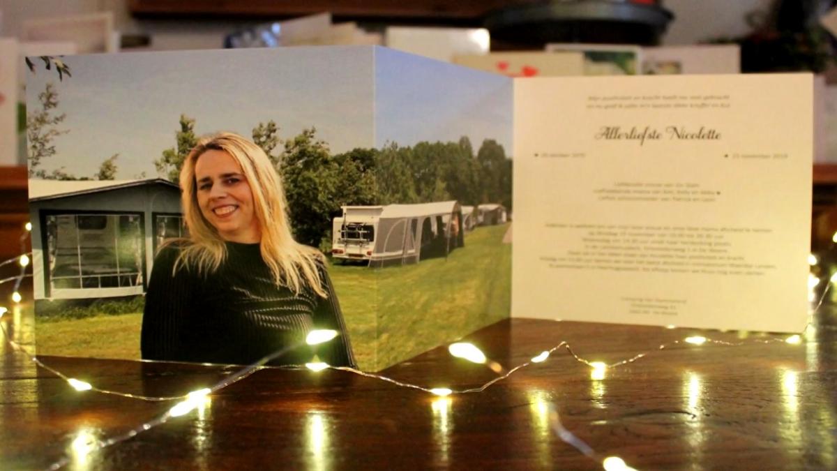 Eerbetoon aan overleden Nicolette: familie zet mini-camping voort