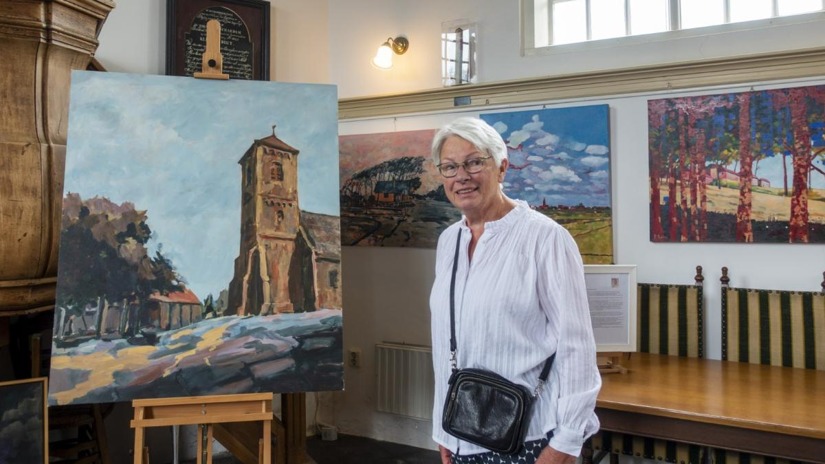 Kunst van overleden schilder Peter Balm houdt geschiedenis van Spaarndam levend