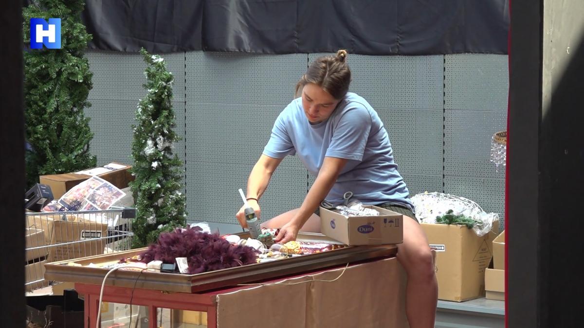 Tuincentrum tuigt kerstshow op in tropische temperaturen