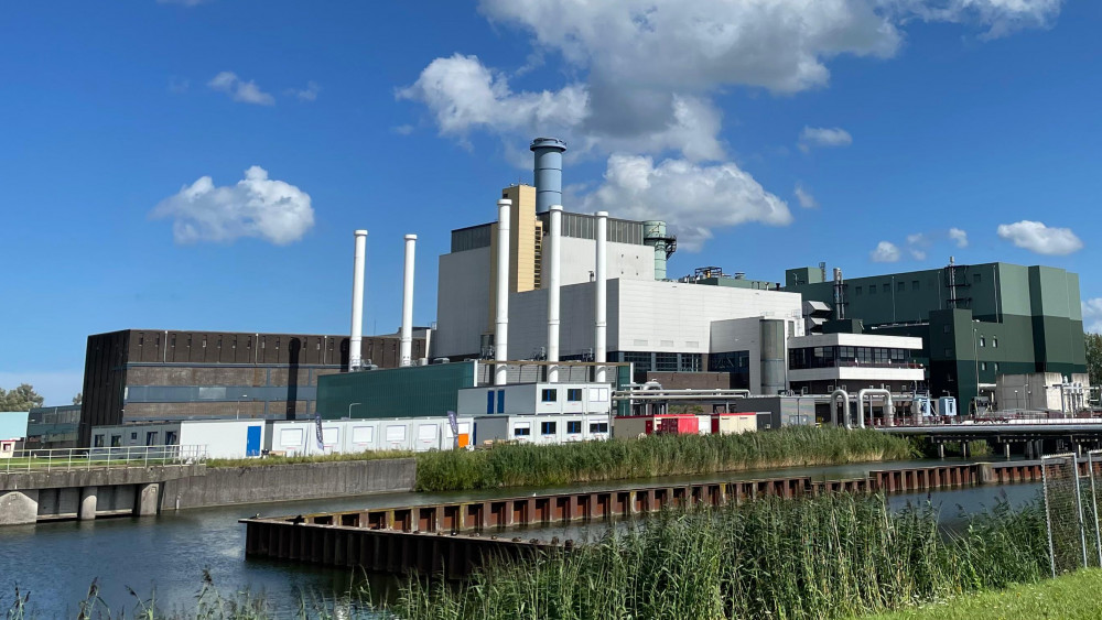 Biomassacentrale energiecentrale Diemen