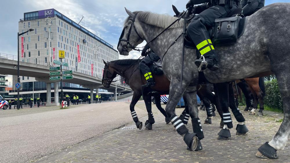 Αστυνομικά άλογα στην Αρένα