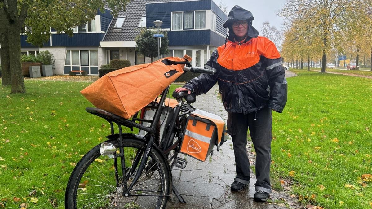 Dubbel pech voor postbodes! Stempassen zorgen tijdens storm Ciarán voor extra ballast