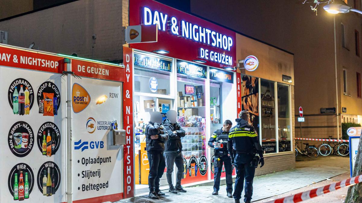 Schietende overvaller door winkelier overmeesterd, Castricummer (15) verdachte