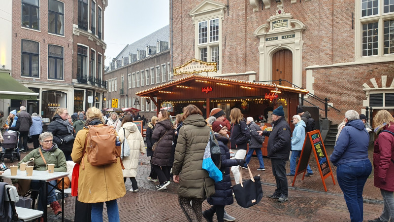 Kerstmarkt Haarlem stadhuis