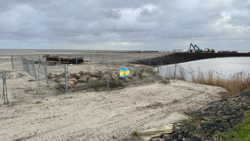 Hier komt de nieuwe toegangsbrug naar het stadsstrand