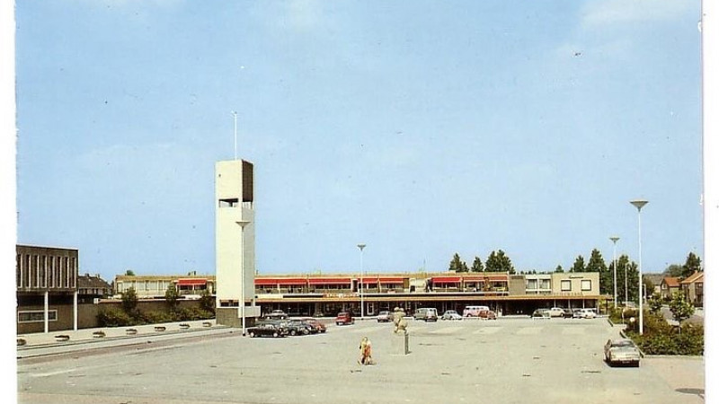 Raadhuisplein Heerhugowaard, omstreeks 1970