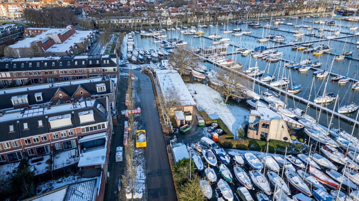 Heeft het Visserseiland in Hoorn afscheid genomen van het hoge water?
