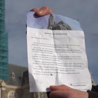 Amsterdamse Jordaan fel op flyers &#x27;geluidsoverlast&#x27; Westertoren: &quot;Een man neem je ook z&#x27;n klokkenspel niet af&quot;