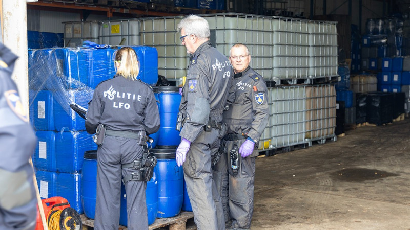 Groot drugslab ontmanteld in Rijsenhout