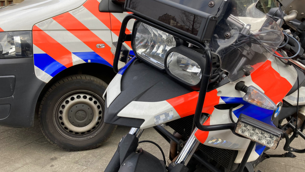Politie stock algemeen politiemotor
