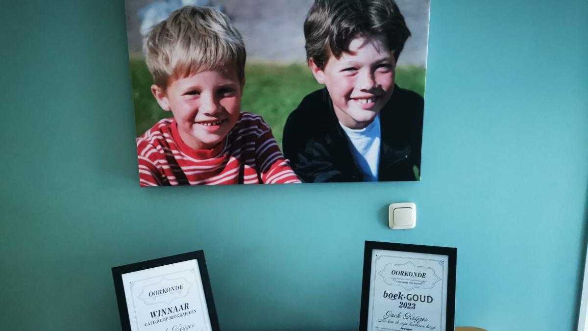 Verbazing bij Jack Keijzer: literatuurprijs voor 'nalatenschap aan zoon'
