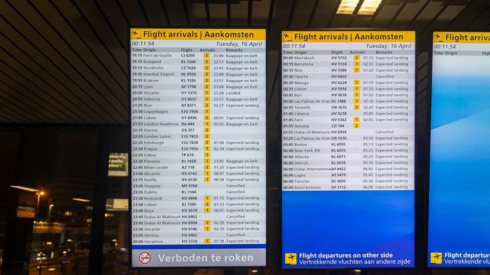 Vertragingen en annuleringen: Schiphol was gisteren de slechtst scorende luchthaven van de wereld
